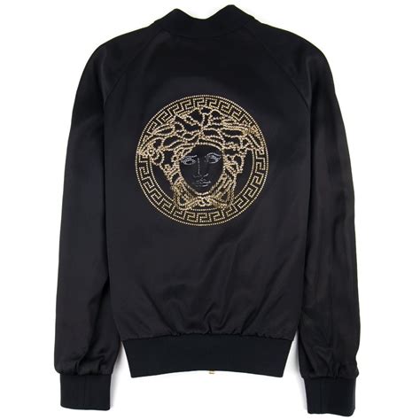 versace medusa jacket black|Versace Medusa shirt men's uk.